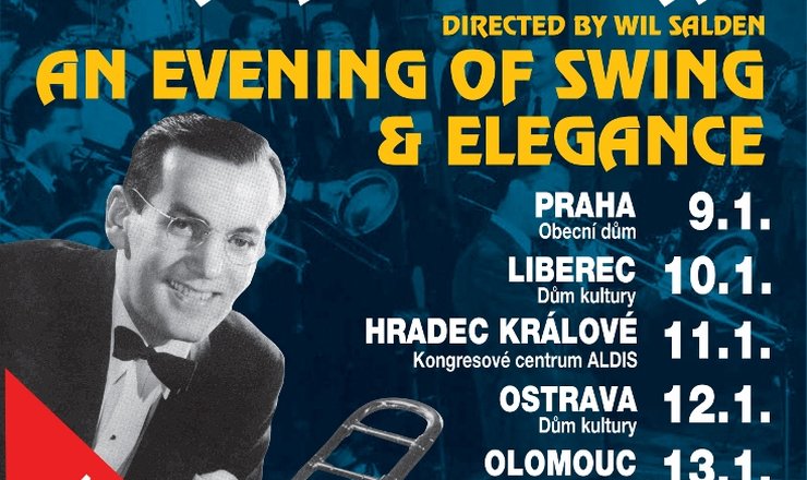 Swingová legenda Glenn Miller Orchestra v lednu 2016 v olomouckém Clarionu